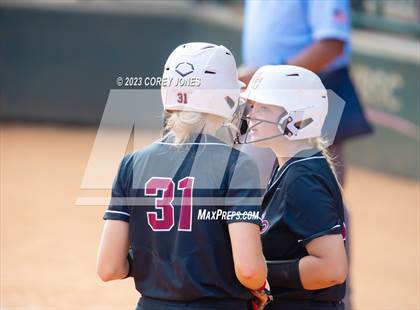Thumbnail 1 in Hebron Christian Academy vs Wesleyan (GHSA 3A State Tournament)  photogallery.