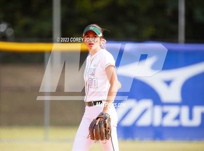 Thumbnail 2 in Hebron Christian Academy vs Wesleyan (GHSA 3A State Tournament)  photogallery.