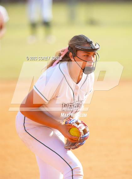 Thumbnail 1 in Hebron Christian Academy vs Wesleyan (GHSA 3A State Tournament)  photogallery.