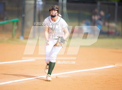 Thumbnail 2 in Hebron Christian Academy vs Wesleyan (GHSA 3A State Tournament)  photogallery.
