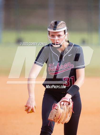 Thumbnail 1 in Hebron Christian Academy vs Wesleyan (GHSA 3A State Tournament)  photogallery.