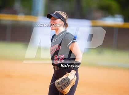 Thumbnail 3 in Hebron Christian Academy vs Wesleyan (GHSA 3A State Tournament)  photogallery.