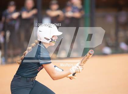 Thumbnail 2 in Hebron Christian Academy vs Wesleyan (GHSA 3A State Tournament)  photogallery.