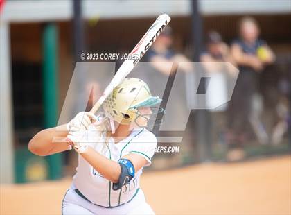 Thumbnail 2 in Hebron Christian Academy vs Wesleyan (GHSA 3A State Tournament)  photogallery.