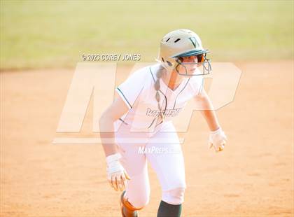 Thumbnail 3 in Hebron Christian Academy vs Wesleyan (GHSA 3A State Tournament)  photogallery.
