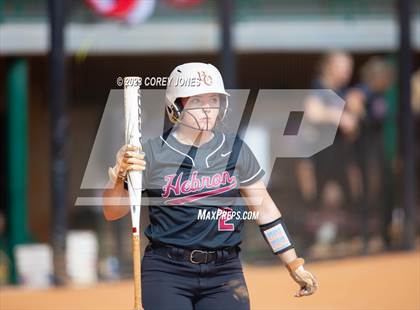 Thumbnail 2 in Hebron Christian Academy vs Wesleyan (GHSA 3A State Tournament)  photogallery.