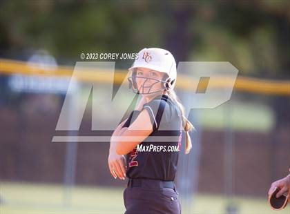 Thumbnail 1 in Hebron Christian Academy vs Wesleyan (GHSA 3A State Tournament)  photogallery.