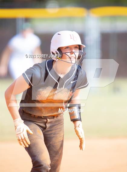 Thumbnail 3 in Hebron Christian Academy vs Wesleyan (GHSA 3A State Tournament)  photogallery.