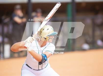 Thumbnail 3 in Hebron Christian Academy vs Wesleyan (GHSA 3A State Tournament)  photogallery.