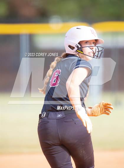 Thumbnail 2 in Hebron Christian Academy vs Wesleyan (GHSA 3A State Tournament)  photogallery.