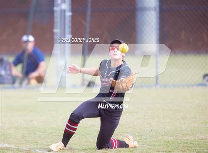 Thumbnail 2 in Hebron Christian Academy vs Wesleyan (GHSA 3A State Tournament)  photogallery.