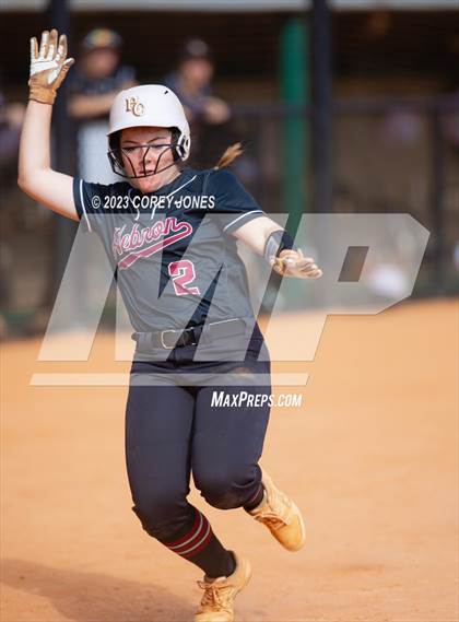 Thumbnail 1 in Hebron Christian Academy vs Wesleyan (GHSA 3A State Tournament)  photogallery.