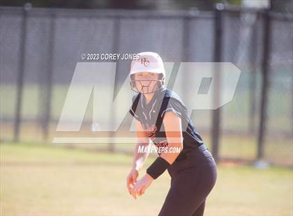 Thumbnail 2 in Hebron Christian Academy vs Wesleyan (GHSA 3A State Tournament)  photogallery.