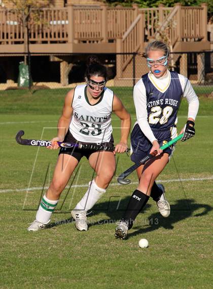 Thumbnail 3 in St. Stephen's & St. Agnes vs. Stone Ridge School of the Sacred Heart photogallery.