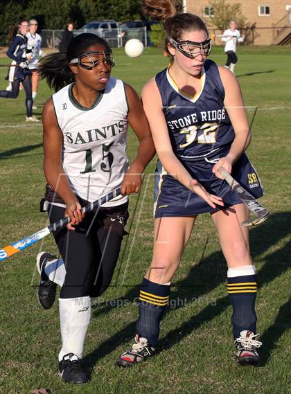 Thumbnail 2 in St. Stephen's & St. Agnes vs. Stone Ridge School of the Sacred Heart photogallery.