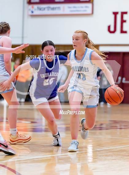 Thumbnail 3 in Catholic Central vs. Indian River (NYSPHSAA Class A Round 1) photogallery.