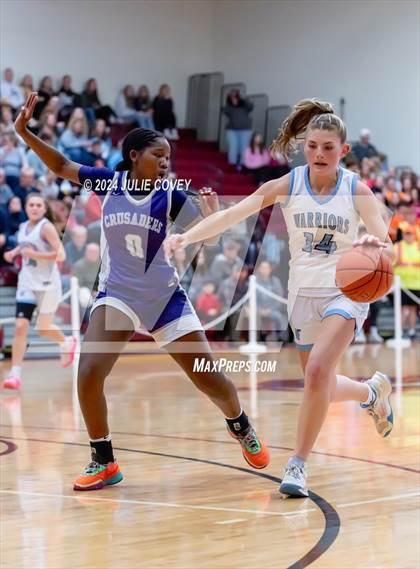 Thumbnail 2 in Catholic Central vs. Indian River (NYSPHSAA Class A Round 1) photogallery.