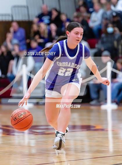 Thumbnail 2 in Catholic Central vs. Indian River (NYSPHSAA Class A Round 1) photogallery.