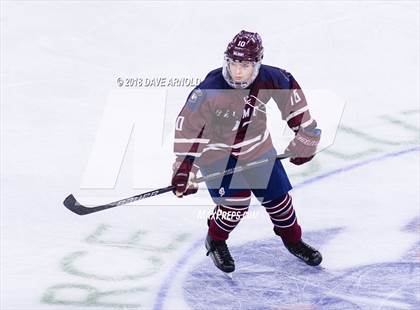 Thumbnail 2 in Belmont vs. Waltham (MIAA Division 1 North Semifinal) photogallery.