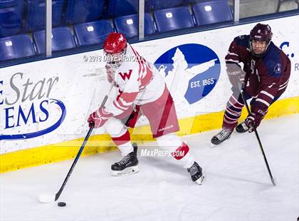 Thumbnail 2 in Belmont vs. Waltham (MIAA Division 1 North Semifinal) photogallery.