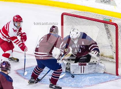 Thumbnail 1 in Belmont vs. Waltham (MIAA Division 1 North Semifinal) photogallery.