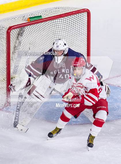 Thumbnail 3 in Belmont vs. Waltham (MIAA Division 1 North Semifinal) photogallery.
