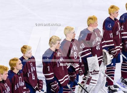 Thumbnail 1 in Belmont vs. Waltham (MIAA Division 1 North Semifinal) photogallery.