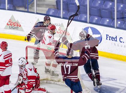 Thumbnail 3 in Belmont vs. Waltham (MIAA Division 1 North Semifinal) photogallery.