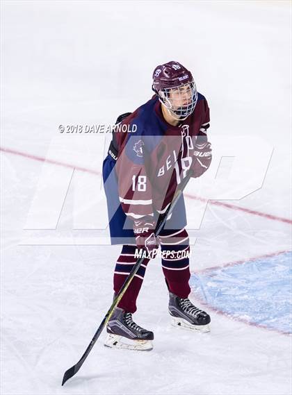 Thumbnail 2 in Belmont vs. Waltham (MIAA Division 1 North Semifinal) photogallery.
