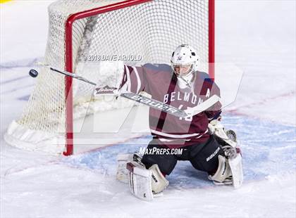 Thumbnail 3 in Belmont vs. Waltham (MIAA Division 1 North Semifinal) photogallery.