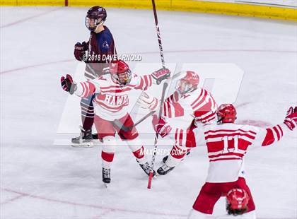 Thumbnail 2 in Belmont vs. Waltham (MIAA Division 1 North Semifinal) photogallery.