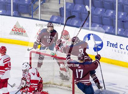 Thumbnail 1 in Belmont vs. Waltham (MIAA Division 1 North Semifinal) photogallery.