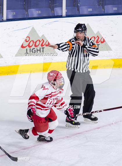 Thumbnail 3 in Belmont vs. Waltham (MIAA Division 1 North Semifinal) photogallery.