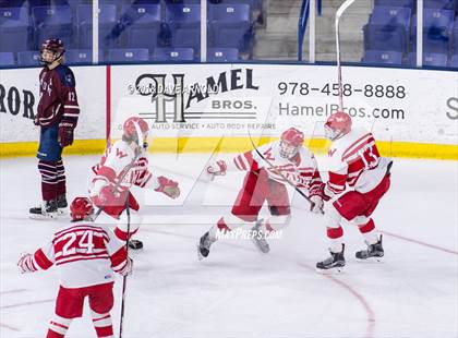 Thumbnail 1 in Belmont vs. Waltham (MIAA Division 1 North Semifinal) photogallery.