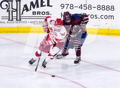Thumbnail 3 in Belmont vs. Waltham (MIAA Division 1 North Semifinal) photogallery.
