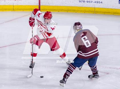 Thumbnail 3 in Belmont vs. Waltham (MIAA Division 1 North Semifinal) photogallery.