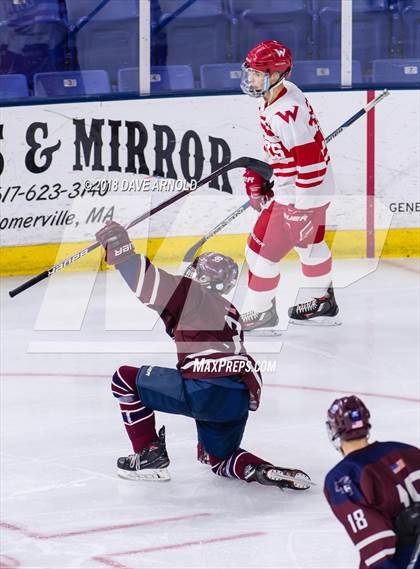 Thumbnail 1 in Belmont vs. Waltham (MIAA Division 1 North Semifinal) photogallery.