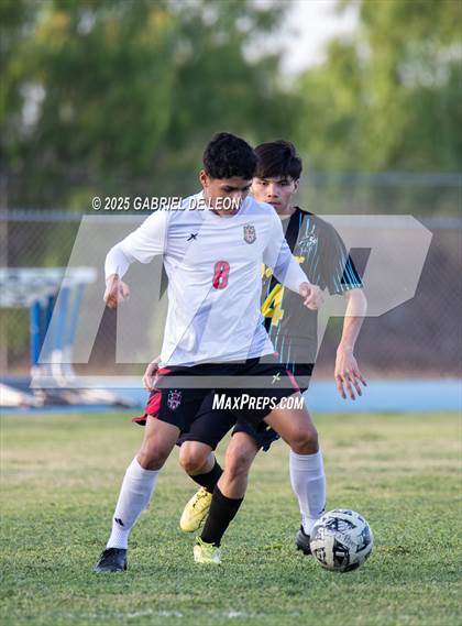 Thumbnail 2 in Progreso vs. Idea Pharr (Uil Region IV 4A D1 Area Finals Soccer)  photogallery.