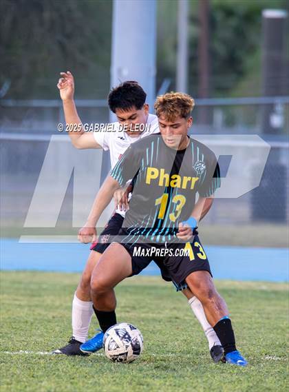 Thumbnail 1 in Progreso vs. Idea Pharr (Uil Region IV 4A D1 Area Finals Soccer)  photogallery.