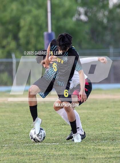 Thumbnail 1 in Progreso vs. Idea Pharr (Uil Region IV 4A D1 Area Finals Soccer)  photogallery.