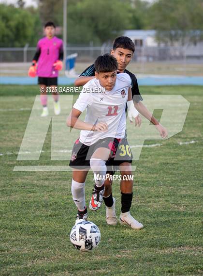 Thumbnail 2 in Progreso vs. Idea Pharr (Uil Region IV 4A D1 Area Finals Soccer)  photogallery.