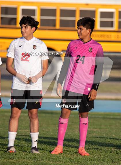 Thumbnail 2 in Progreso vs. Idea Pharr (Uil Region IV 4A D1 Area Finals Soccer)  photogallery.