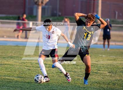 Thumbnail 2 in Progreso vs. Idea Pharr (Uil Region IV 4A D1 Area Finals Soccer)  photogallery.