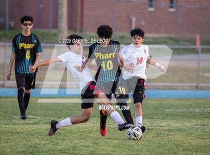 Thumbnail 1 in Progreso vs. Idea Pharr (Uil Region IV 4A D1 Area Finals Soccer)  photogallery.