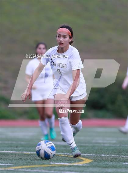 Thumbnail 3 in El Camino Real vs San Pedro (CIF LACS Quarter finals) photogallery.