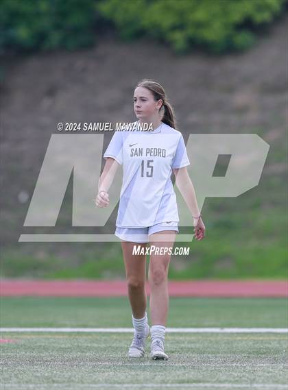Thumbnail 3 in El Camino Real vs San Pedro (CIF LACS Quarter finals) photogallery.
