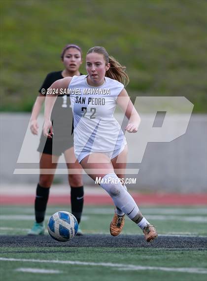 Thumbnail 3 in El Camino Real vs San Pedro (CIF LACS Quarter finals) photogallery.