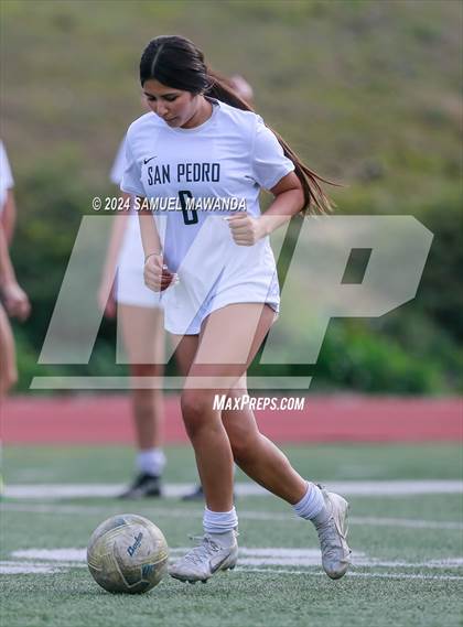 Thumbnail 1 in El Camino Real vs San Pedro (CIF LACS Quarter finals) photogallery.