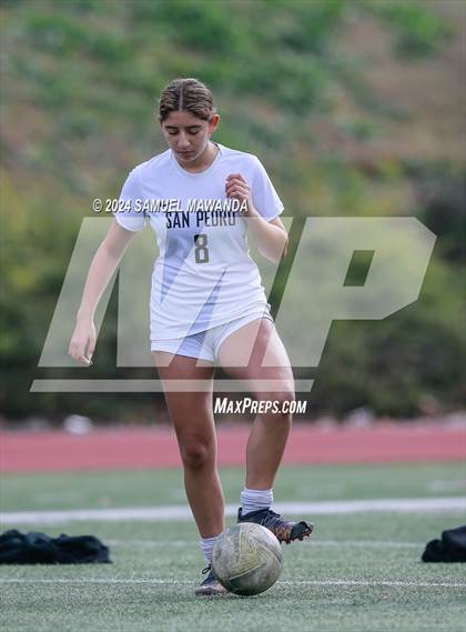 Thumbnail 3 in El Camino Real vs San Pedro (CIF LACS Quarter finals) photogallery.
