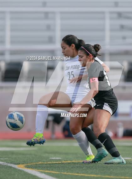 Thumbnail 3 in El Camino Real vs San Pedro (CIF LACS Quarter finals) photogallery.